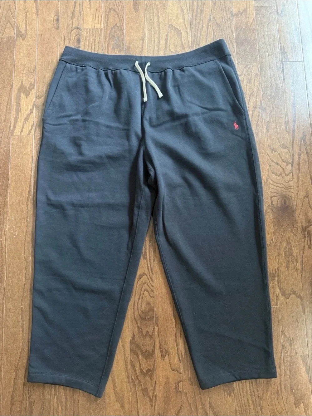 Polo by Ralph Lauren Black Sweatpants with Contrast Drawstring 3XB